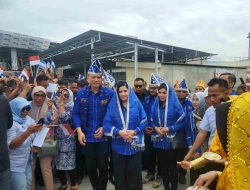 Heboh,! Ribuan Warga Sambut Kedatangan AHY Di Negeri Seribu Megalith