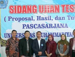 Bendum KONI Sulteng Armin Amirudin Raih Megister Hukum Dengan Predikat Cumlaude