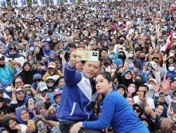 AHY Sampaikan Salam Dari Anies dan SBY Untuk Ribuan Warga Sulawesi Barat