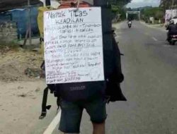 Rebut Keadilan Untuk ERFALDI,Sumar Jalan Kaki Ratusan Kilometer