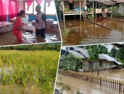 Tim Reaksi Cepat BPBD Sulteng Turun ke Morut Merespons Penanganan Banjir