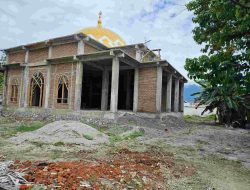 Penurunan Kontur Tanah Sebabkan Pondasi Masjid DPRD Retak