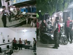 Antisipasi Kejahatan Malam, Sat Samapta Polres Sigi Laksanakan Patroli
