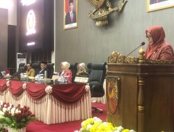 DPRD Sulteng Setuju Raperda Pertanggungjawaban APBD 2022 Menjadi Perda, Catatan Banggar Dipertimbangkan
