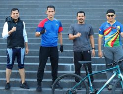 Kebersamaan Dan Kesehatan Menjadi Prioritas,Kejati Sulteng Gelar Sepeda Santai dan Senam Pagi