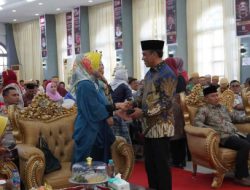 Pengukuhan BPW-KKSS Provinsi Sulteng Nilam Sari Titip Pesan