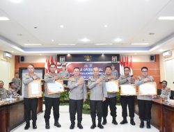 5 Kapolres Di Sulteng Berprestasi, Polda Sulteng Berikan Ini