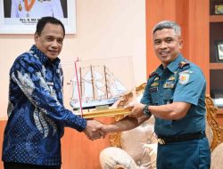 Sowan Ke-Wagub, Danlanal Palu: Izin Bergabung