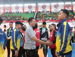 Hidayat Pakamundi: Semarak Pembukaan Turnamen Bola Voli Kapolri Cup Zona VI di GBK