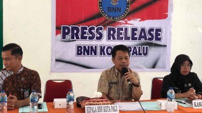 Prevalensi Narkotika di Kota Palu Menurun, Berikut Penjelasan BNN