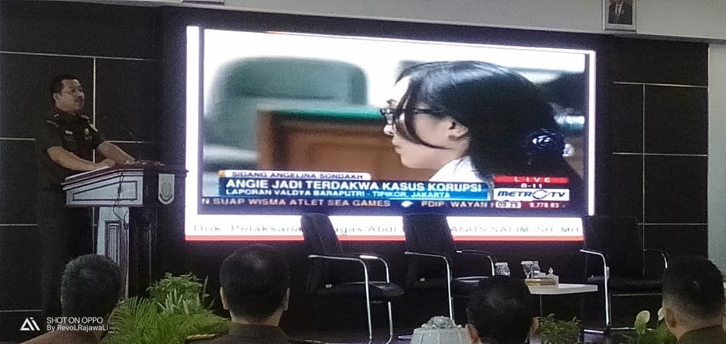 Kampanye Anti Korupsi Kejati Sulteng Guncang Pejabat di Acara Harkodia 2023