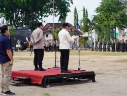 Jelang Nataru Hadianto Rasyid Pimpin Apel Gelar Pasukan Operasi Lilin