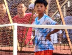 Abie Asal Surabaya Raih Juara Tunggal Putra di Kejurnas Tenis Lapangan Piala Rektor Untad Cup I 2024