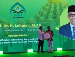 UIN Datokarama Palu Raih Penghargaan Prestisius 