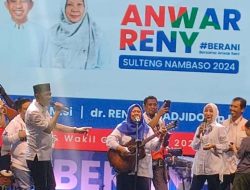 Perjuangkan Program Pro Rakyat,BERANI Disambut Ribuan Warga di Bawah Hujan