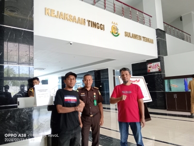 Dugaan Korupsi Rp500 Juta, Suami Pejabat Poso Dilaporkan ke Kejati