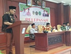 Pj Bupati Parigi Moutong Lepas Keberangkatan Kafilah MTQ ke-30 Provinsi Sulawesi Tengah