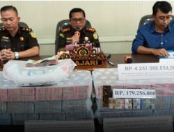 Kasus Korupsi, Kejari Karawang Eksekusi 10,3 Miliar