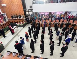 Pelantikan Anggota DPRD Kota Palu 2024-2029