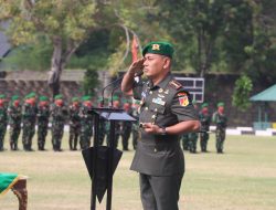 Serah Terima Jabatan Danyon 711/Raksatama