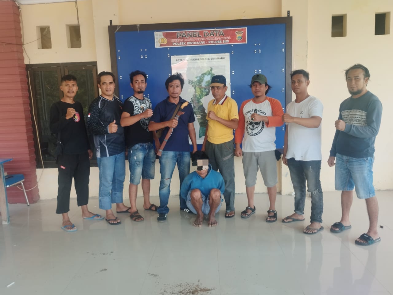 Polres Sigi Tangkap DPO Kasus Pembacokan