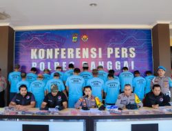 18 Tersangka Narkoba, Amankan Sabu Senilai Rp 423 Juta
