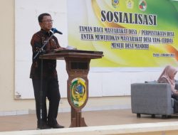 Sosialisasi Perpustakaan Desa di Parigi Moutong