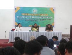 Kejati Sulteng Gagas Penerangan Hukum di Universitas Tadulako