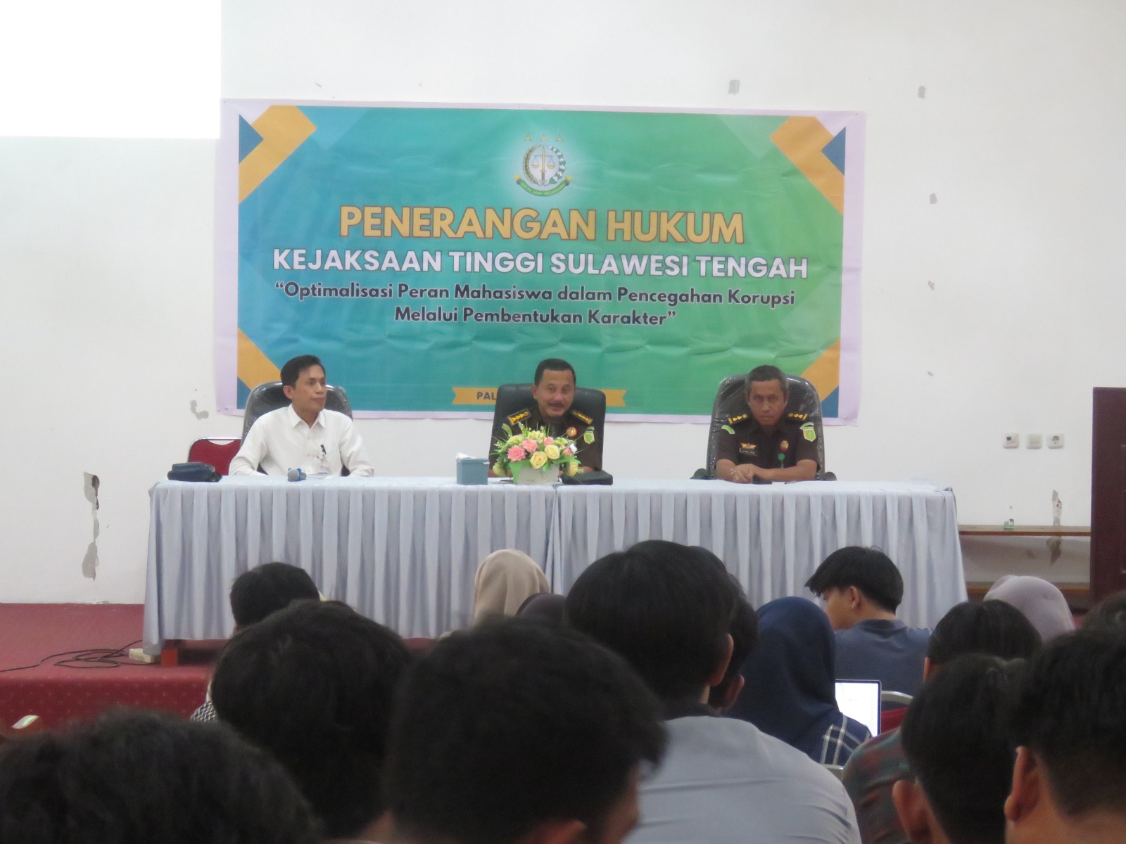 Kejati Sulteng Gagas Penerangan Hukum di Universitas Tadulako