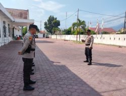 Lagi, Polres Sigi Pastikan Kantor KPU Aman