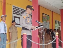 Jadi Pembina Upacara, Kapolsek Marawola Sampaikan Pesan