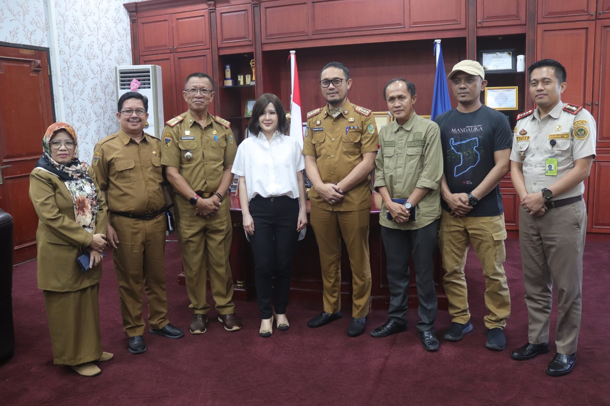 Kunjungan Stafsus Presiden dan Kepala Barantin