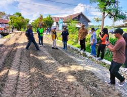 Pantau Progres Proyek Fisik di Tiga Kecamatan