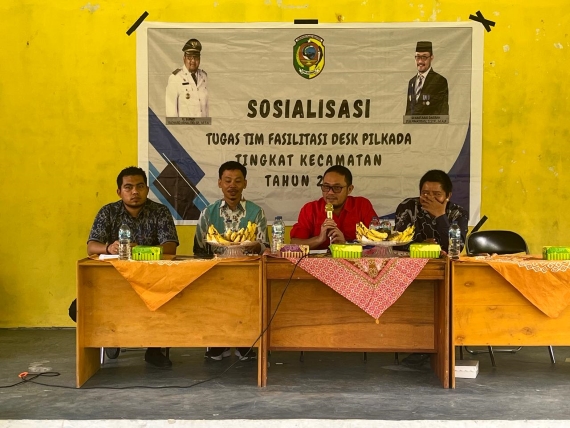 Lagi, Sosialisasi Desk Pilkada Dimulai di Dua Kecamatan