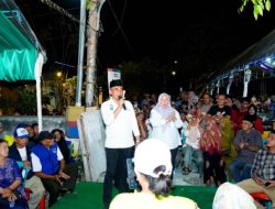 Ratusan Warga Sambut Hangat Pasangan Anwar Hafid-Reny Lamadjido
