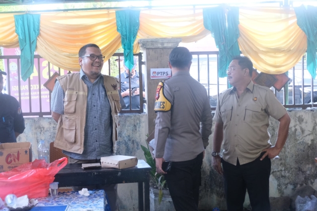 Pj Bupati Richard Arnaldo Pastikan Kelancaran Pemungutan Suara