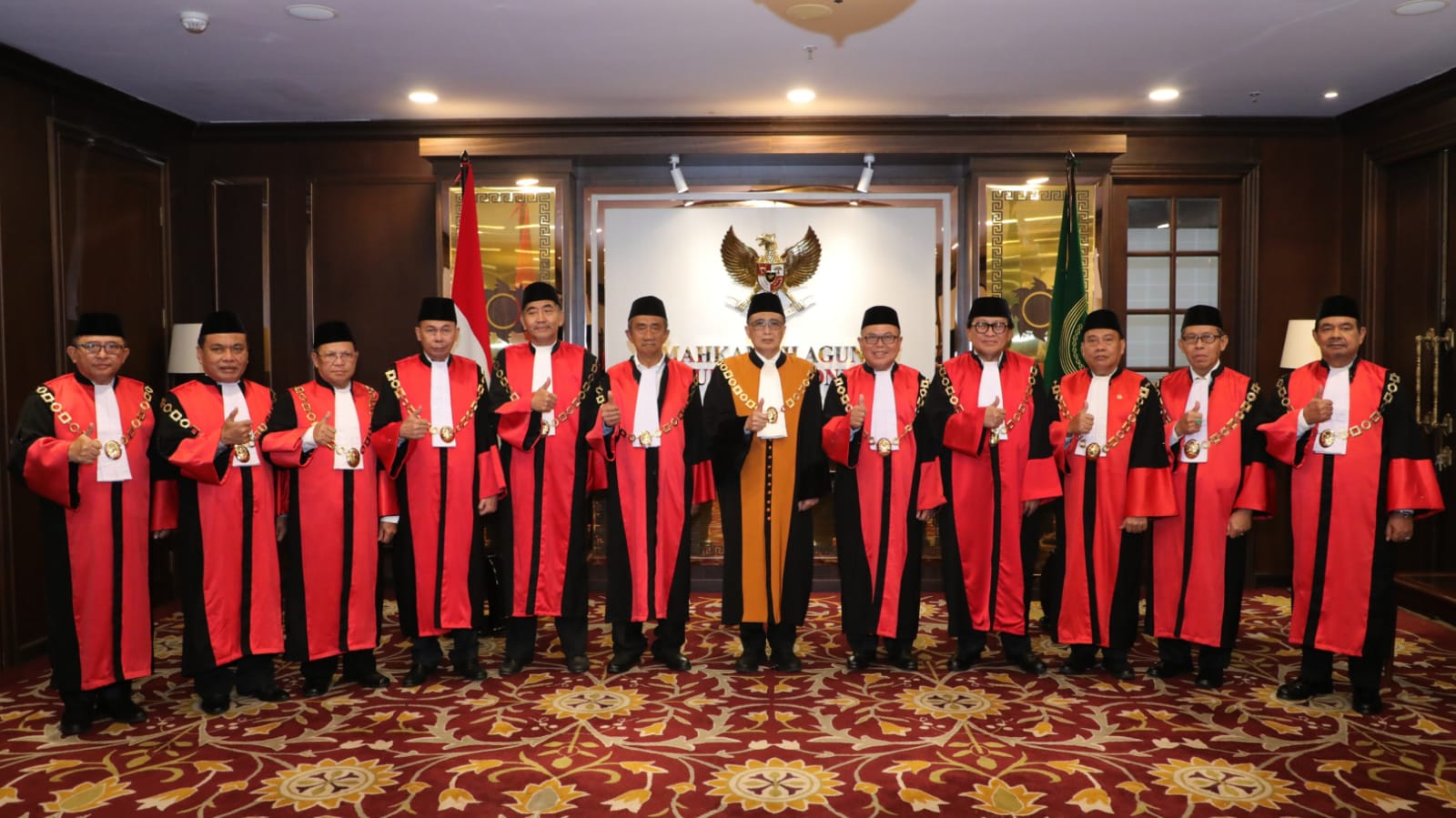 Ketua MA Lantik 11 Ketua Pengadilan Tinggi, Dorong Pemulihan Kepercayaan Publik