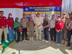 Pj. Bupati Parigi Moutong Tinjau Pos Pengamanan dan Kantor BPD