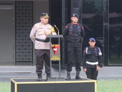 Brimob Polda Sulteng Diberangkatkan ke Banggai untuk Amankan PSU Pilkada
