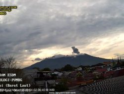 Gunung Marapi Kembali Erupsi, Masyarakat Diminta Waspada