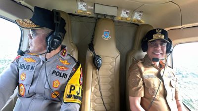Kapolda dan Gubernur Sulteng Pantau PSU Pilkada Banggai