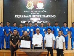 Kolaborasi Kejari Badung dan SMK : Jaga Kualitas Barang Bukti