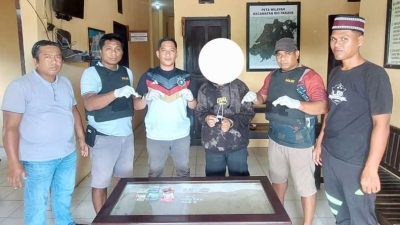Polisi Tangkap Pengedar Sabu di Desa Towiora, Kabupaten Donggala