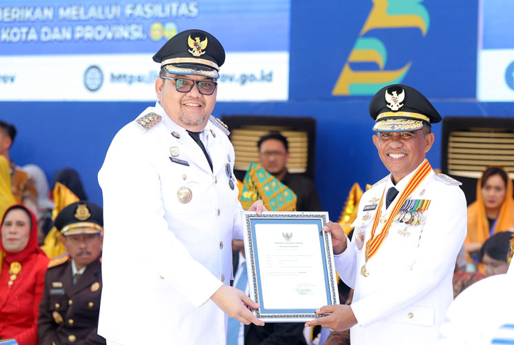 Pj Bupati Richard Arnaldo mengapresiasi soliditas masyarakat dan pemerintah Sulawesi Tengah. (Diskominfo Kab. Parimo)