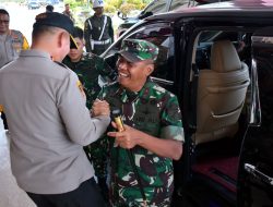 Sinergitas TNI-Polri : Kapolda Sulteng Terima Kunjungan Silaturahmi Pangdam XIII/Merdeka