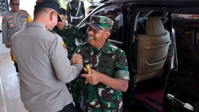 Sinergitas TNI-Polri : Kapolda Sulteng Terima Kunjungan Silaturahmi Pangdam XIII/Merdeka