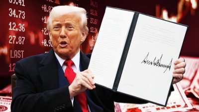 Kebijakan tarif resiprokal baru yang diumumkan Presiden Amerika Serikat Donald Trump.