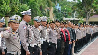220 Personel Siaga, Polresta Palu Siap Amankan May Day 2025