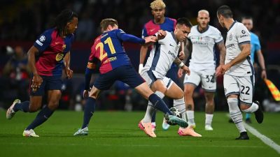 Dramatis, Laga Semifinal Liga Champions Barcelona vs Inter Milan Berakhir Imbang 3-3