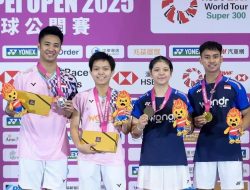 Indonesia Raih Satu Gelar Juara Ganda Campuran di Taipei Open 2025